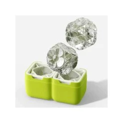 DECO ICE MOLD Stampo Per Cubetti Di Ghiaccio 2 Impronte Zoku