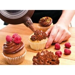 Lekue Decomax 6 Bocchette In Silicone Marrone 350 Ml Lékué -Peroni Kitchen Negozio decomax 6 bocchette in silicone marrone 350 ml lekue 3