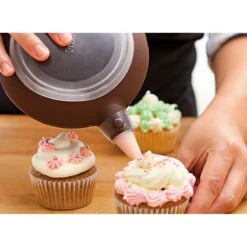 Lekue Decomax 6 Bocchette In Silicone Marrone 350 Ml Lékué -Peroni Kitchen Negozio decomax 6 bocchette in silicone marrone 350 ml lekue 4