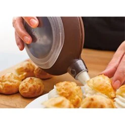 Lekue Decomax 6 Bocchette In Silicone Marrone 350 Ml Lékué -Peroni Kitchen Negozio decomax 6 bocchette in silicone marrone 350 ml lekue 5