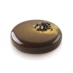 DECOR ROUND 80 Stampo In Silicone 4 Impronte Ø8,5cm H1,5cm Silikomart