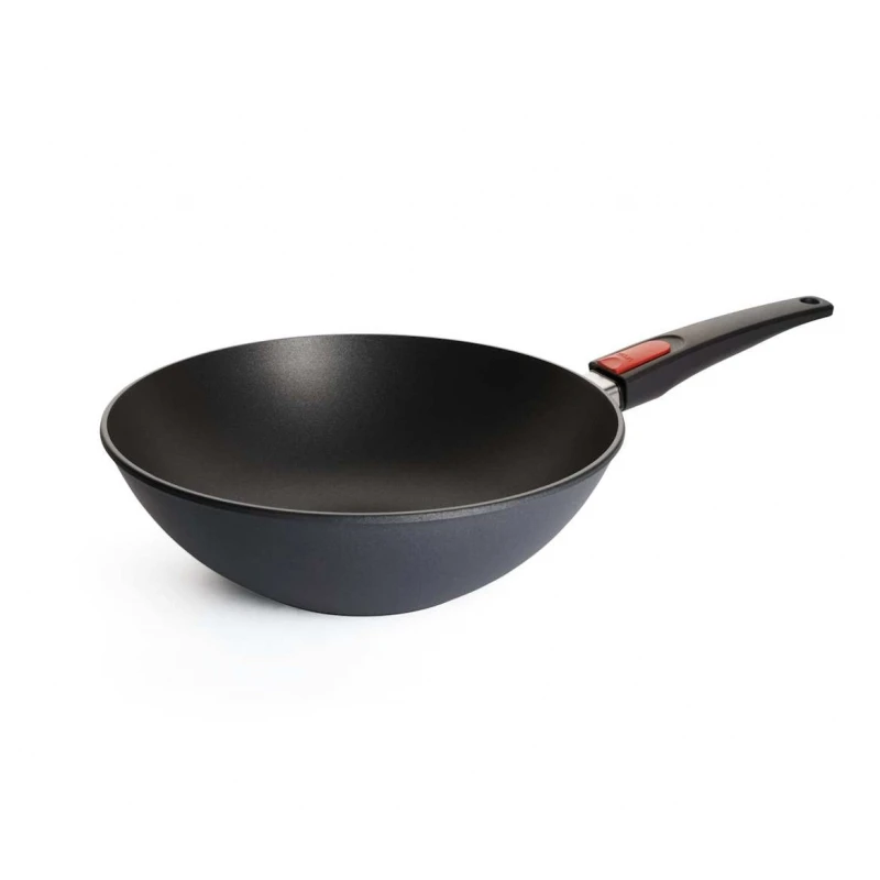 Woll Diamond Lite Wok 30cm H10cm Con Antiaderente Diamantato E Coperchio 1 Woll Diamond Lite Wok 30cm H10cm Con Antiaderente Diamantato E Coperchio