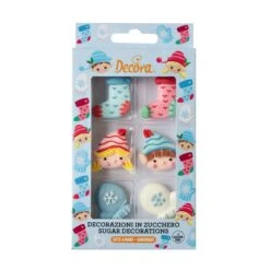 ELFI Decorazioni In Zucchero - Conf 6 Pezzi Decora