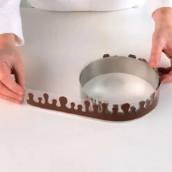 FUOCO Fascia In Silicone Per Decorazioni Ø6/26cm H4,5mm Silikomart -Peroni Kitchen Negozio fascia decoro fuoco in silicone 4