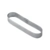Fascia Microforata Inox Ovale 12,5x3cm H2cm Per Crostata Monoporzione XF15 Pavoni