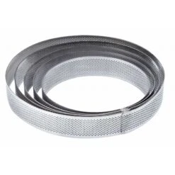 Anello Microforato Inox Rotondo Ø17cm H3,5cm Per Crostata XF1735 Pavoni -Peroni Kitchen Negozio fascia inox microforata rotonda d 17 cm h 35 cm 3