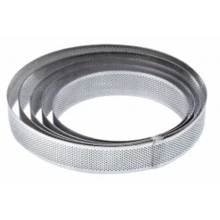 Anello Microforato Inox Rotondo Ø23cm H3,5cm Per Crostata XF2335 Pavoni -Peroni Kitchen Negozio fascia inox microforata rotonda d 23 cm h 35 cm 3