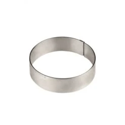 X1003 Anello Inox Rotondo Monoporzione Ø10cm H3cm Pavoni