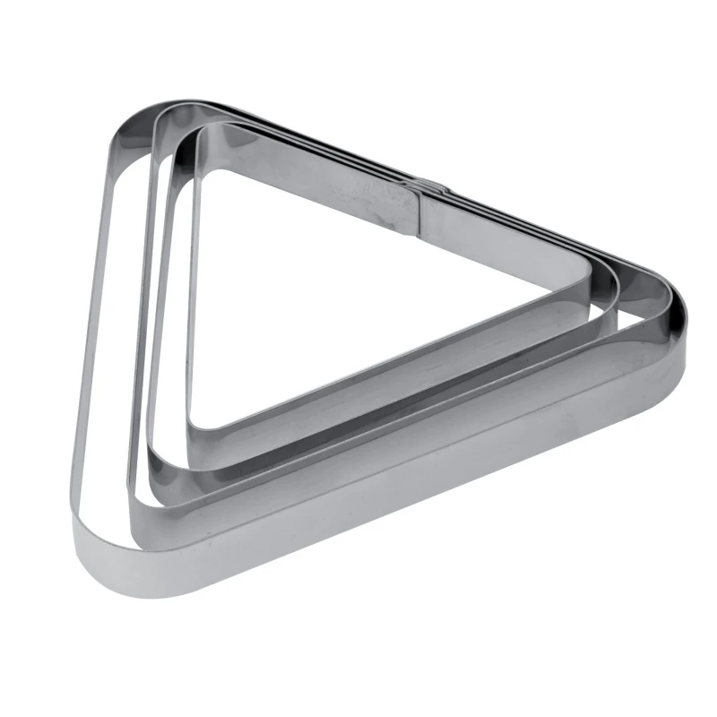 X28 Fascia Inox Triangolare 19,5x17cm H2cm Pavoni 1 X28 Fascia Inox Triangolare 19,5x17cm H2cm Pavoni