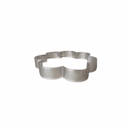 Anello Inox Microforato Fiore Ø24cm H3,5cm