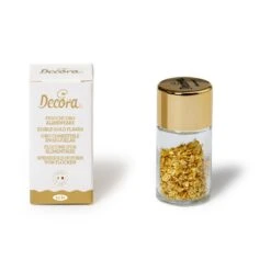 Oro Alimentare In Fiocchi - Confezione 0,125gr Decora