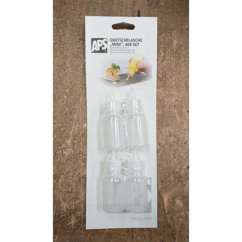 Flacone Dosatore 30ml Polietilene - Set 4 Pz Paderno 3 Flacone Dosatore 30ml Polietilene - Set 4 Pz Paderno - immagine 3