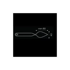 FLYCHOC FOGLIA CH6 Spatola Per Decorazioni In Cioccolato 8x4cm Pavoni -Peroni Kitchen Negozio flychoc foglia ch6 spatola per decorazioni in cioccolato 8x4cm pavoni 2