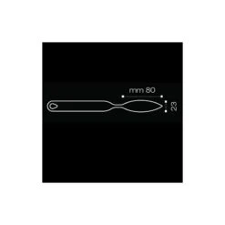 FLYCHOC PIUMA CH8 Spatola Per Decorazioni In Cioccolato 8x2,3cm Pavoni -Peroni Kitchen Negozio flychoc piuma ch8 spatola per decorazioni in cioccolato 8x23cm pavoni 3