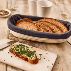 Fodera Per Cestino Da Lievitazione 30x14cm Birkmann