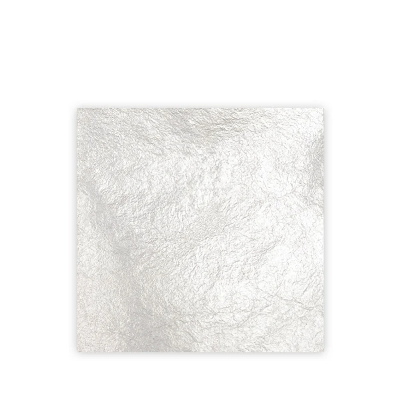 Argento Alimentare In Fogli 8,6x8,6cm - Conf 5 Pz Decora 2 Argento Alimentare In Fogli 8,6x8,6cm - Conf 5 Pz Decora - immagine 2