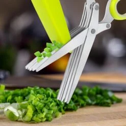 Forbice Per Erbe A 5 Lame Kitch'n'cook - Taglio Perfetto In Acciaio Inox -Peroni Kitchen Negozio forbice per erbe a 5 lame kitch n cook 1