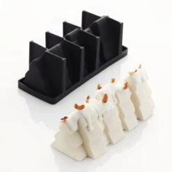 FOREST KE077S Stampo In Silicone Tronchetto 25x9,7cm H9,5cm Pavocake Pavoni