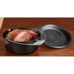 Forno Olandese In Ghisa 29,6cm H18,4cm 6,62L Manico A Spirale L10DO3 Lodge -Peroni Kitchen Negozio forno olandese tondo in ghisa 662 lt l10do3 lodge 2