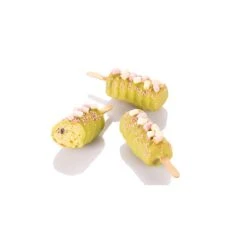 GEL04M MINI TANGO Stampo Gelato In Silicone 8 Impronte 6,7x3,2cm H2,2cm - 2 Pz + 100 Stecchi + Vassoio Silikomart -Peroni Kitchen Negozio gel04m mini tango stampo gelato in silicone silikomart 2