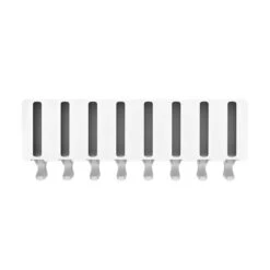 GEL16 RONDO' Stampo Gelato In Silicone 8 Impronte Ø3,2cm H9,7cm - 2 Pz + 50 Stecche + 1 Vassoio Silikomart -Peroni Kitchen Negozio gel16 rondo stampo gelato in silicone 8 impronte 32cm h97cm 2 pz 50 stecche 1 vassoio silikomart 3