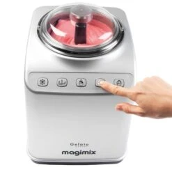Gelato Expert Gelatiera Elettrica Argento 180W Magimix -Peroni Kitchen Negozio gelatiera gelato expert 2