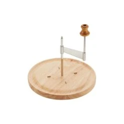 GIROLLE Raschia Formaggio/cioccolato Con Tagliere In Legno Ø22cm Eva Collection -Peroni Kitchen Negozio girolle taglia formaggio e tagliere in legno o22cm eva collection 1