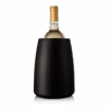 Glacette Refrigerante Per Vino Nera Vacu Vin