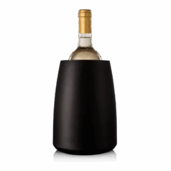 Glacette Refrigerante Per Vino Nera Vacu Vin