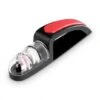Global 440/BR Affilacoltelli Minosharp Plus Rosso/nero 2 Fasi Di Affilatura