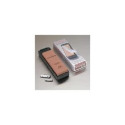 Global 460 Pietra Minosharp Per Affilare A Grana Media 1000 Marrone + 2 Guide -Peroni Kitchen Negozio global 460 pietra minosharp per affilare grana media 1000 marrone 1