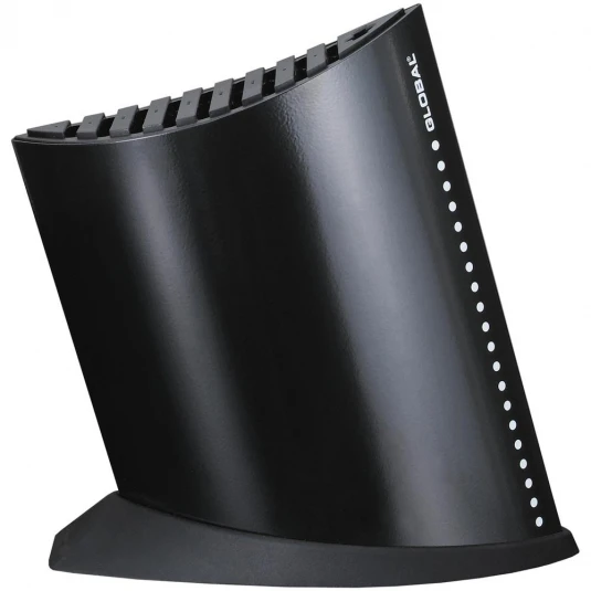 Global GKB-52/CB Ceppo Portacoltelli Nero 9 Posti 1 Global GKB-52/CB Ceppo Portacoltelli Nero 9 Posti