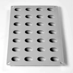 HALF PEAR GG069 Stampo In Silicone 8 Impronte 7,5x5,4cm H2,2cm 50ml Gourmand Foo'd Pavoni -Peroni Kitchen Negozio half pear gg069 stampo in silicone 8 impronte 75 54cm h22cm 50ml gourmand food pavoni 2