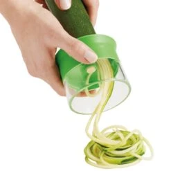 Affettaverdure A Spirale Manuale Ad 1 Lama Oxo Good Grips -Peroni Kitchen Negozio hand held spiralizer 5