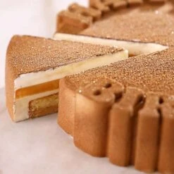 HAPPY BIRTHDAY KE096 Stampo In Silicone Ø19cm H4,5cm 1100ml Pavocake Pavoni -Peroni Kitchen Negozio happy birthday ke096 stampo in silicone 1100ml pavocake pavoni 3