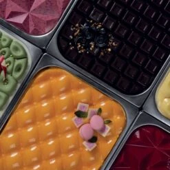 ICEBERG TOP106 Stampo In Silicone Decoro Vaschetta Di Gelato Piccola Pavoni -Peroni Kitchen Negozio iceberg top106 stampo in silicone decoro vaschette gelato piccole pavoni 3