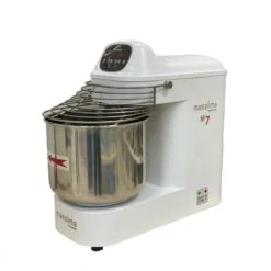 Impastatrice Professionale A Spirale Massima M7 Bianca Mecnosud