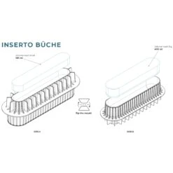 INSERTO BÛCHE Stampo In Silicone 20x3,5 Cm H3cm/22x5cm H4cm Silikomart -Peroni Kitchen Negozio inserto buche 3design 5