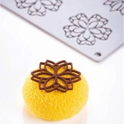 MANDALA GG063 Stampo In Silicone Per Decorazioni 12 Impronte Ø5,5cm H2mm Gourmand Pavoni