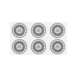 KALEIDO 75 Stampo In Silicone 6 Impronte Ø7,5cm H2,5cm Silikomart -Peroni Kitchen Negozio kaleido 75 stampo in silicone 6 impronte silikomart 3