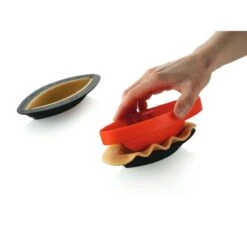 KIT 3D TARTE RING CABOSSA Stampo In Silicone 6 Impronte 12x4cm H2cm + 6 Anelli E Cutter Silikomart -Peroni Kitchen Negozio kit 3d tarte ring cabossa stampo silikomart 3