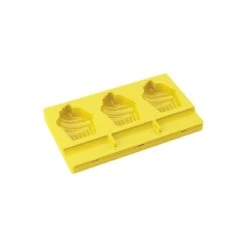 KIT CUPCAKE POCKET KITPL09 Stampo Gelato In Silicone 3 Impronte 5x7cm - 2 Pz + 50 Stecchi E Vassoio Pavogel Pavoni -Peroni Kitchen Negozio kit cupcake pocket pl09 stampo gelato in silicone 4 impronte 2 pezzi 50 stecchi vassoio pavogel pavoni 3