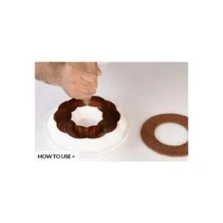 KIT MAGIA DEL TEMPO 600 Stampo In Silicone Ø15,5cm H5cm + Cutter + Separatore Silikomart -Peroni Kitchen Negozio kit magia del tempo 600 9