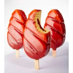 KIT MALIBÙ KITPL01 Stampo Gelato In Silicone 3 Impronte 5,2x9,5cm - 4 Pz + 50 Stecchi E Vassoio Pavogel Pavoni -Peroni Kitchen Negozio kit malibu pl01 stampo gelato in silicone 3 impronte 4 pezzi 50 stecchi vassoio pavogel pavoni 2
