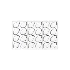 KIT QUENELLE 01 CH038 Stampo In Tritan Pralina Di Cioccolato 24 Impronte 4,2x2,6cm H1,7cm + Inserto In Silicone Silikomart -Peroni Kitchen Negozio kit quenelle 01 ch038 stampo in tritan pralina di cioccolato silikomart 4