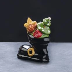 SANTA BOOT KT181 Stampo Termoformato Per Cioccolato Kit 2 Stivali Babbo Natale 390gr Pavoni