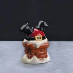 SANTA CHIMNEY KT179 Stampo Termoformato Per Cioccolato Kit 2 Babbo Natale 380gr Pavoni