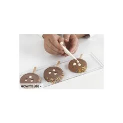 GEL07 MR FUNNY Stampo Gelato In Silicone 4 Impronte Ø8,3cm H2,2cm - 2 Pz + 50 Stecche + Vassoio Silikomart -Peroni Kitchen Negozio kit stampo gelato mr funny gel07 3