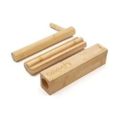 Kit Sushi E Maki Maker In Legno Bambù Cookut -Peroni Kitchen Negozio kit sushi e maki maker in legno bambu cookut 1