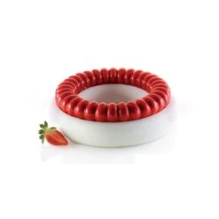 KIT SYMPHONY Stampo In Silicone Ø24cm H4,7cm + Inserto + Cutter Silikomart -Peroni Kitchen Negozio kit symphony silikomart 2